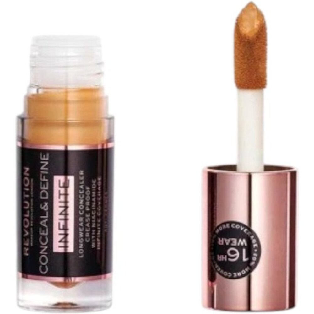 REVOLUTION Conceal & Define Infinite Longwear Concealer 9ml New Sealed